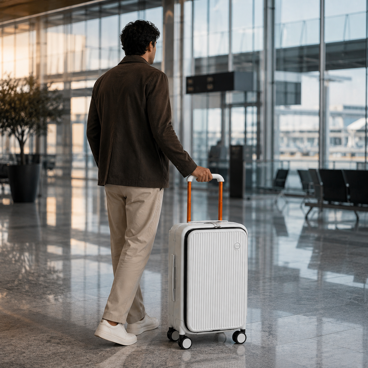 Valise Cabine Compartiment Ordinateur Frontal