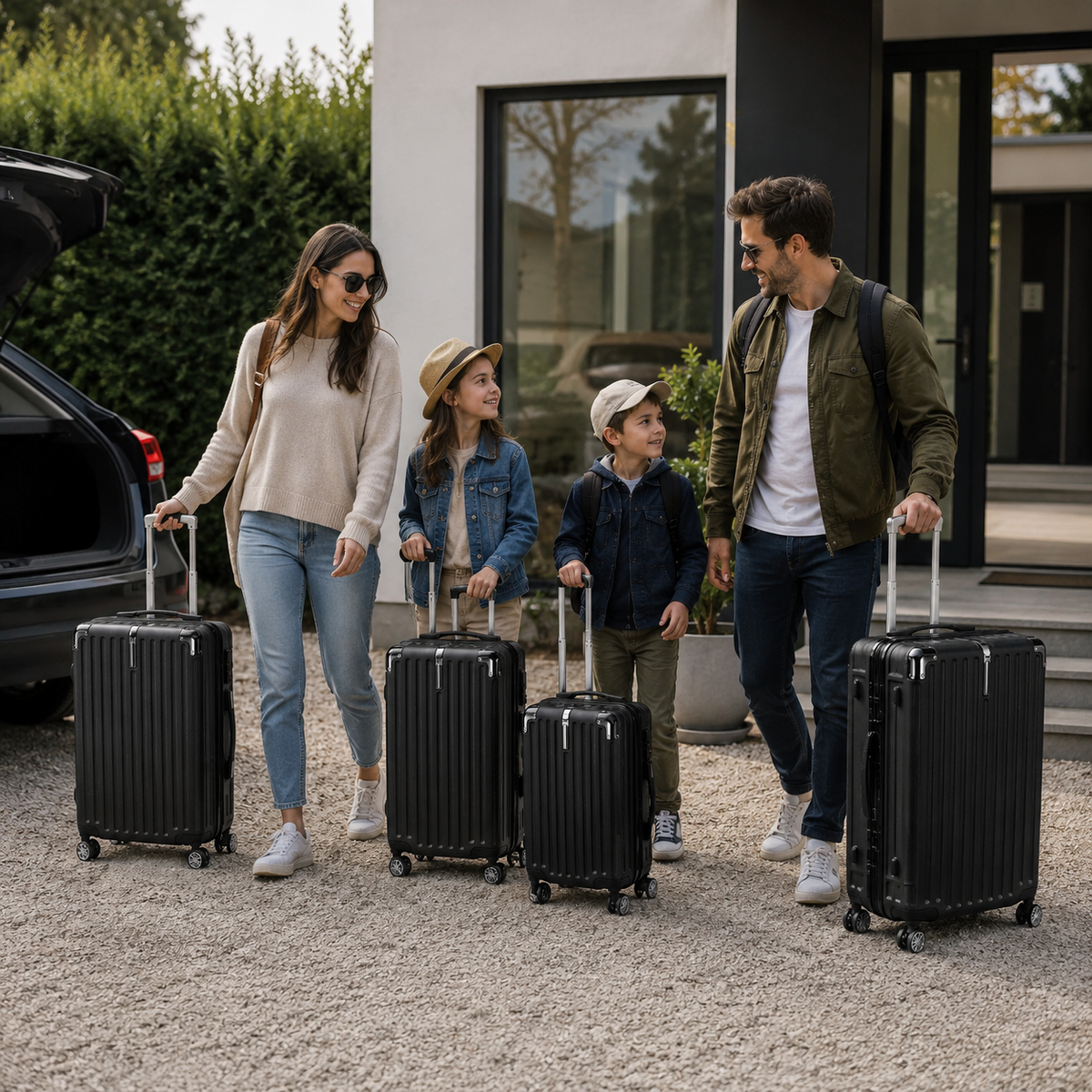 Set de 3 Valises Rigides Gigognes