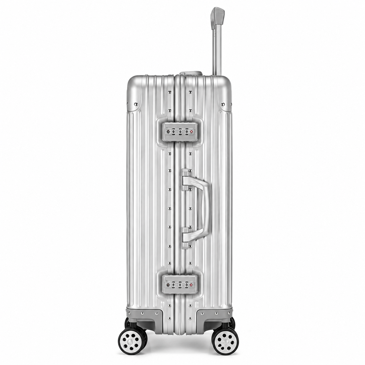 Valise Aluminium 4 Tailles Serrure TSA