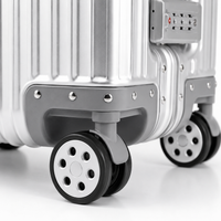 Valise Aluminium 4 Tailles Serrure TSA