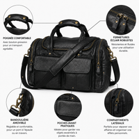 Sac de Voyage Cuir Véritable