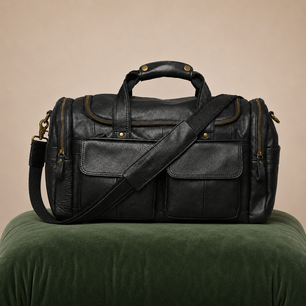 Sac de Voyage Cuir Véritable