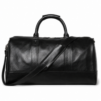 Sac de Voyage Cuir Véritable Structuré