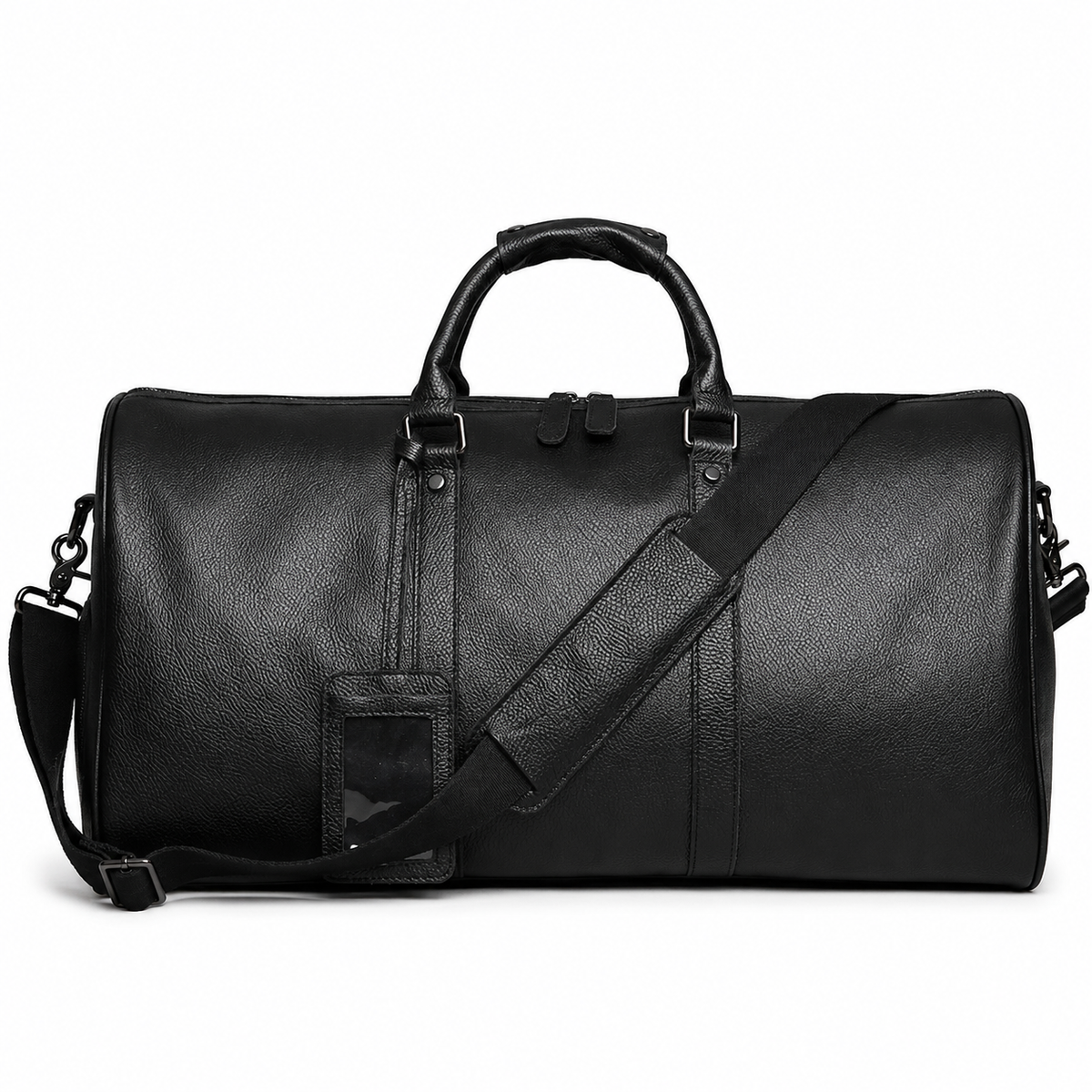 Sac de Voyage Cuir Véritable Poche Chaussures