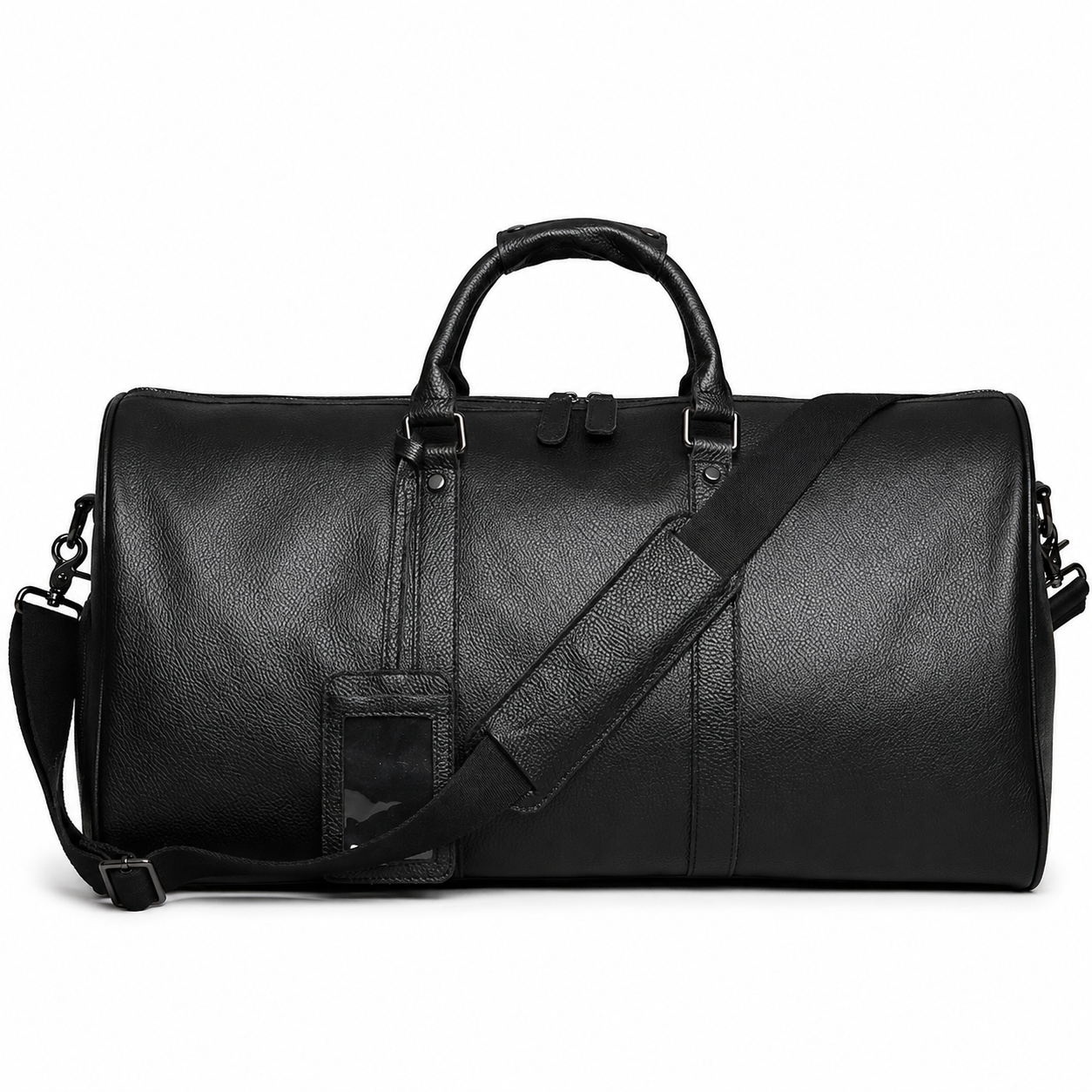Sac de Voyage Cuir Véritable Poche Chaussures