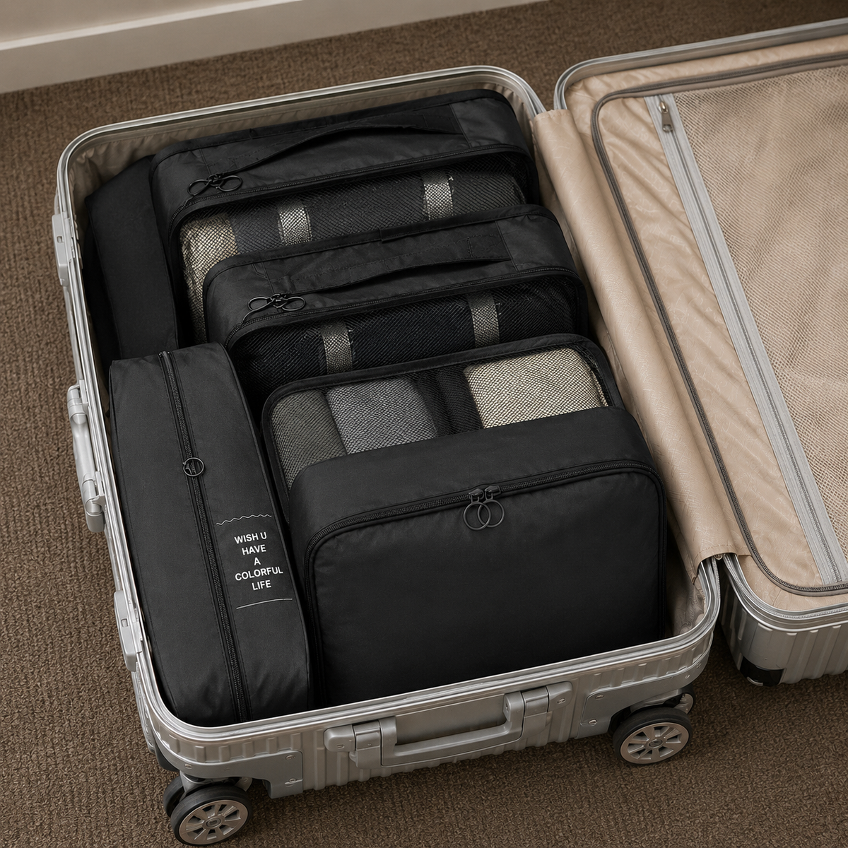 Set d'Organisateurs de Voyage Pliables