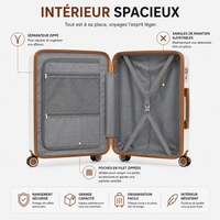 Valise Rigide 8 Roues Spinner