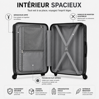 Valise Rigide TSA Multitailles
