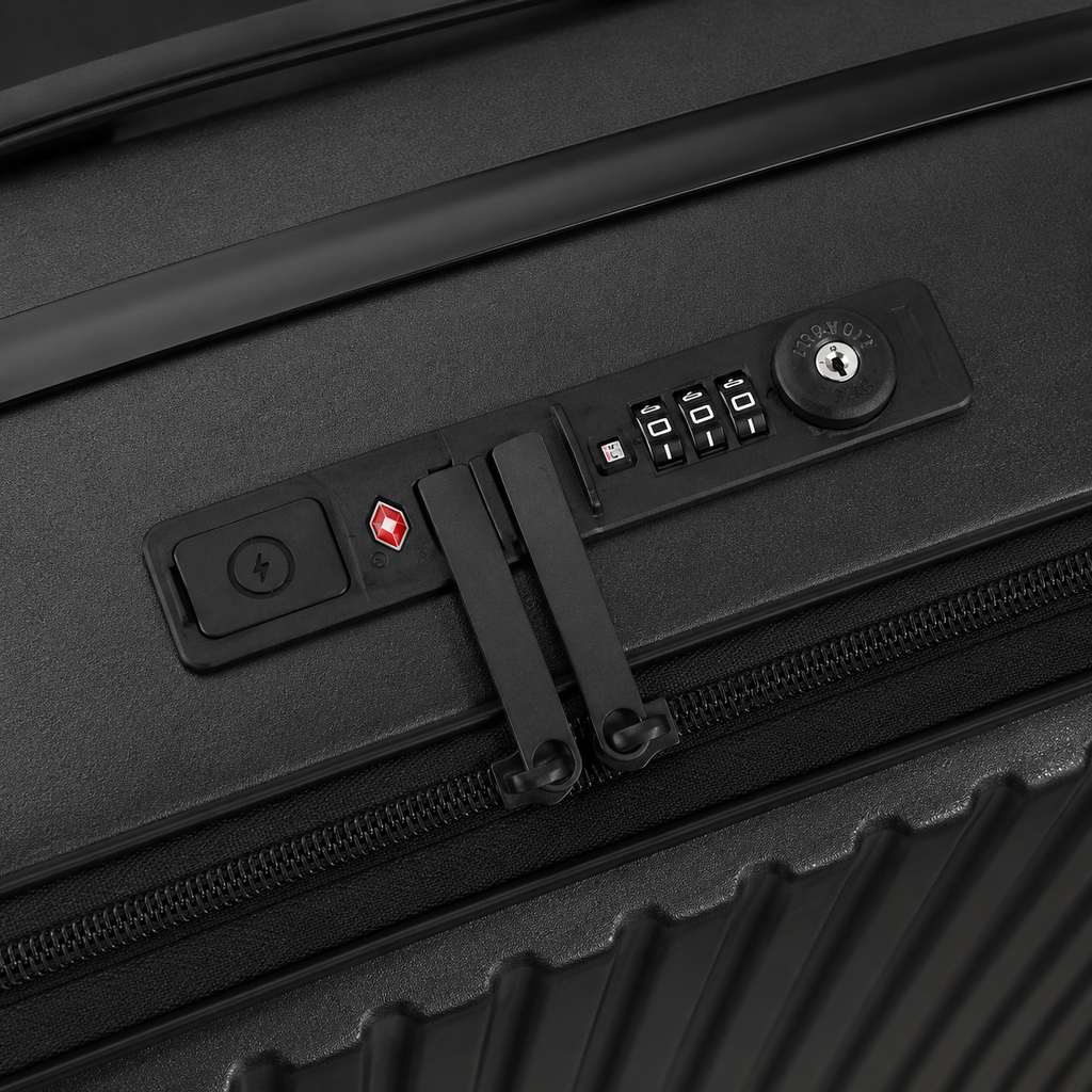 Valise Cabine USB Ouverture Frontale