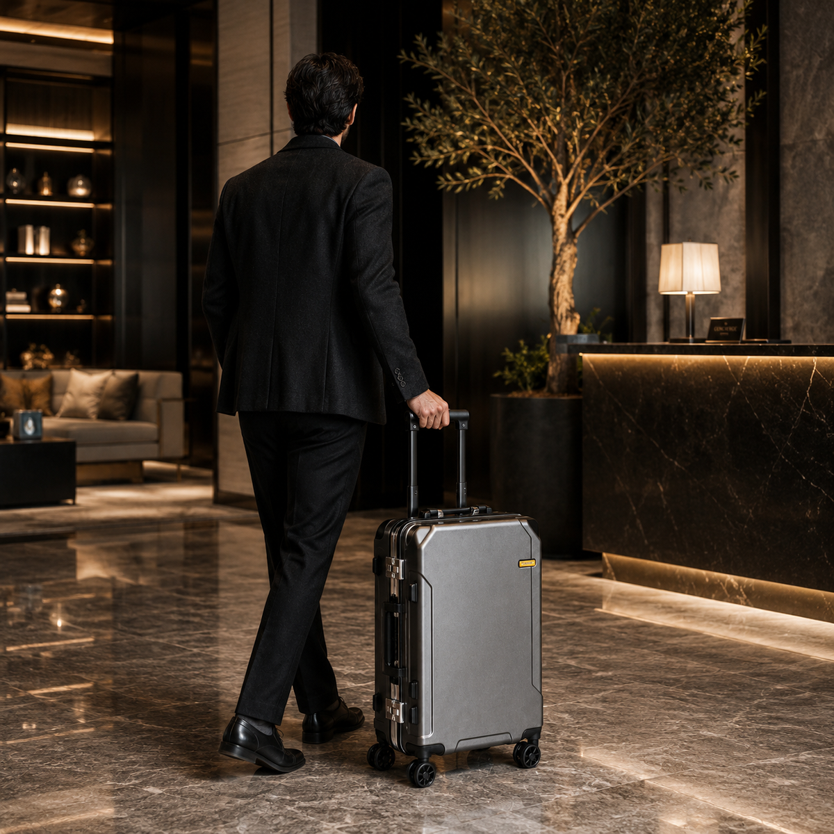 Valise Aluminium Multitailles Verrouillage à Code