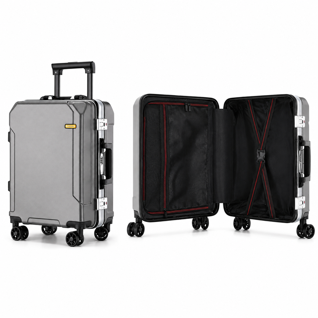 Valise Aluminium Multitailles Verrouillage à Code