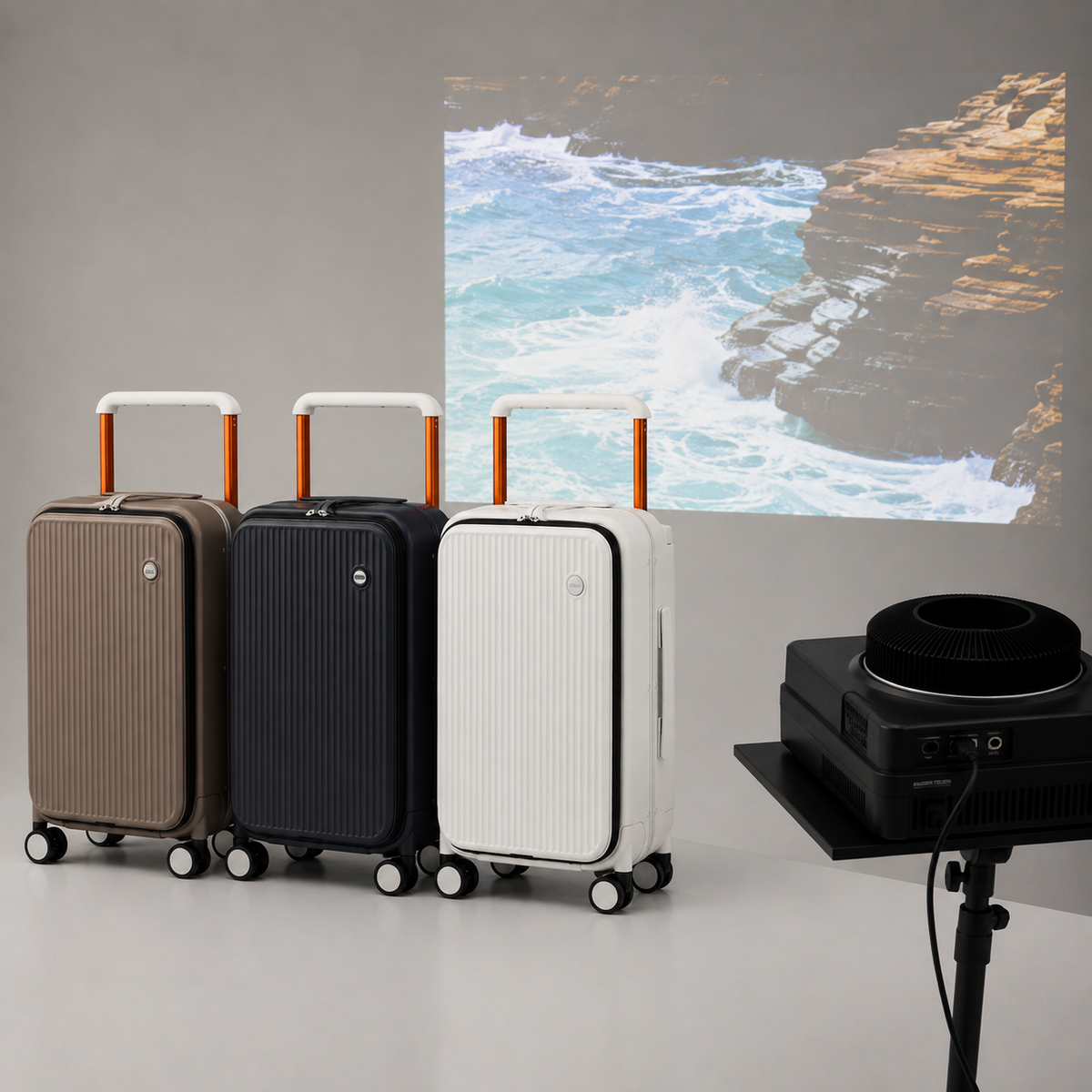 Valise Cabine Compartiment Ordinateur Frontal