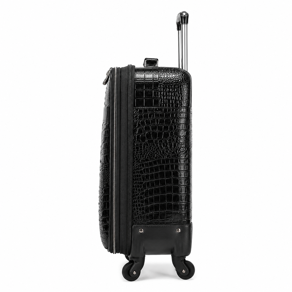 Valise Cuir Véritable Cabine Format Vintage
