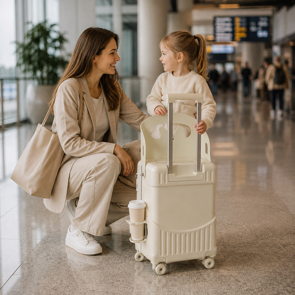 Valise Enfant Chevauchable Trolley Ludique