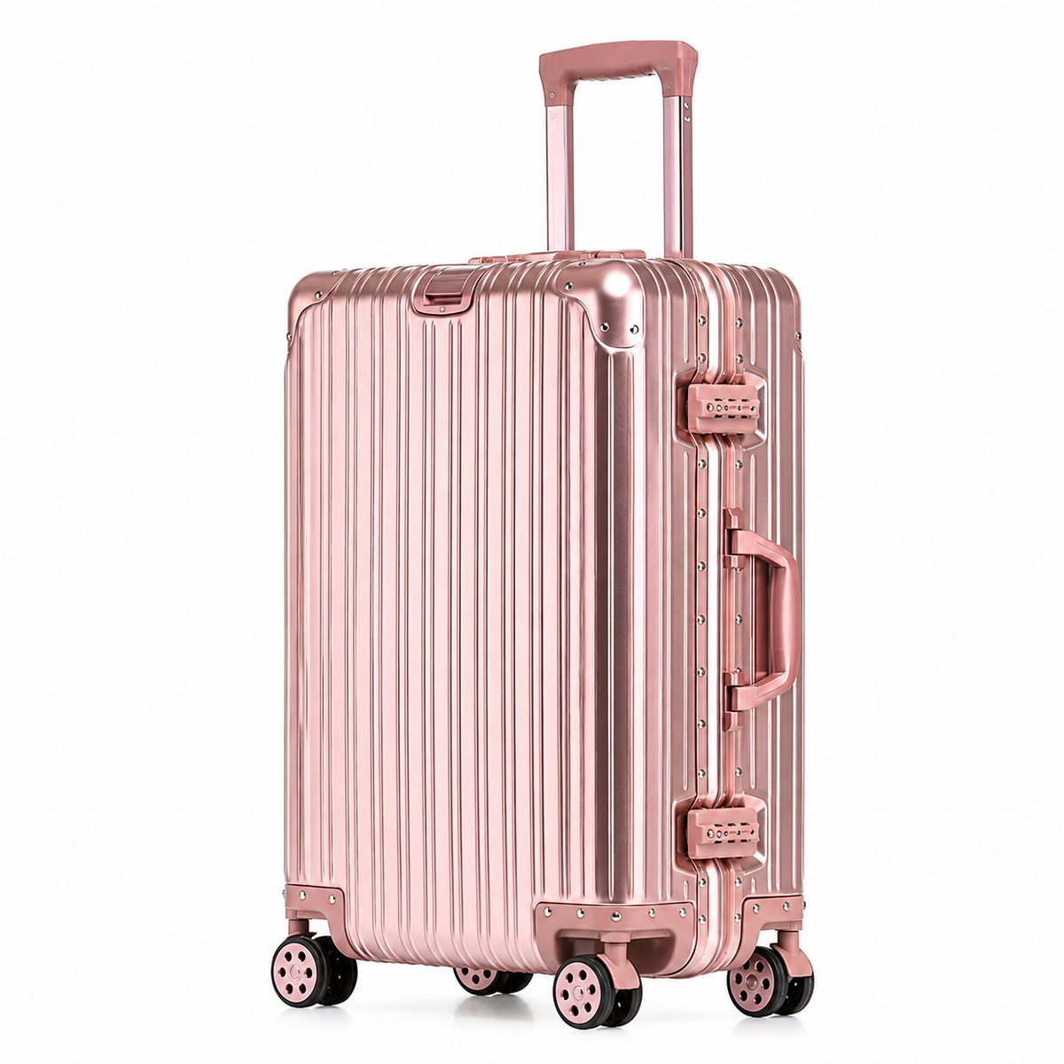 Valise Aluminium 4 Tailles Serrure TSA