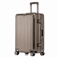 Valise Aluminium 4 Tailles Serrure TSA