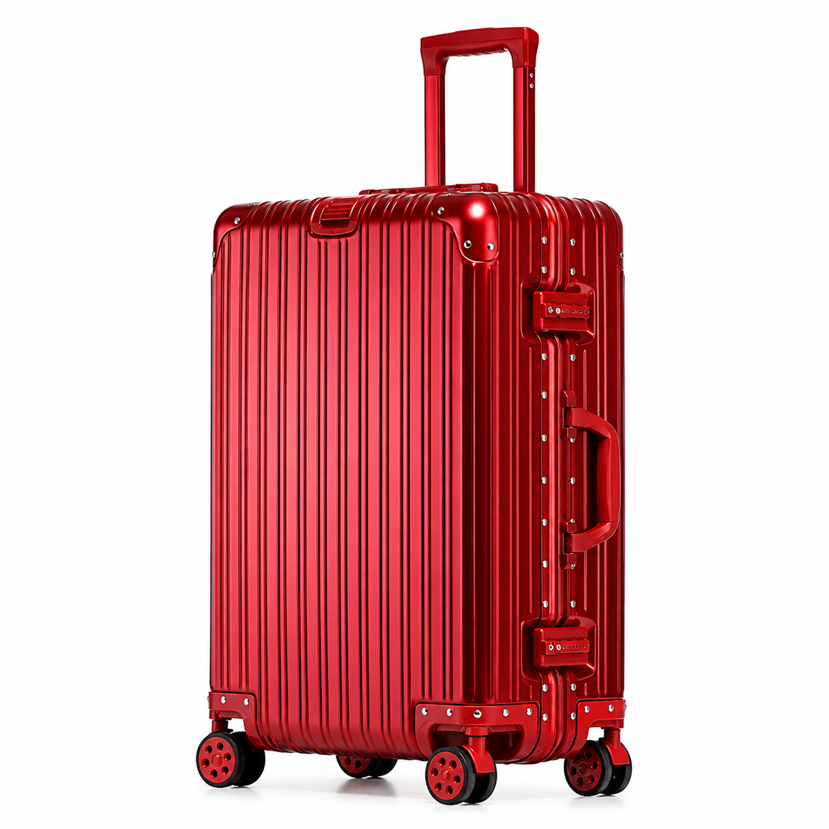 Valise Aluminium 4 Tailles Serrure TSA