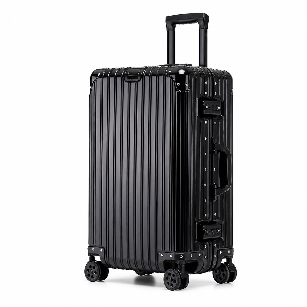 Valise Aluminium 4 Tailles Serrure TSA