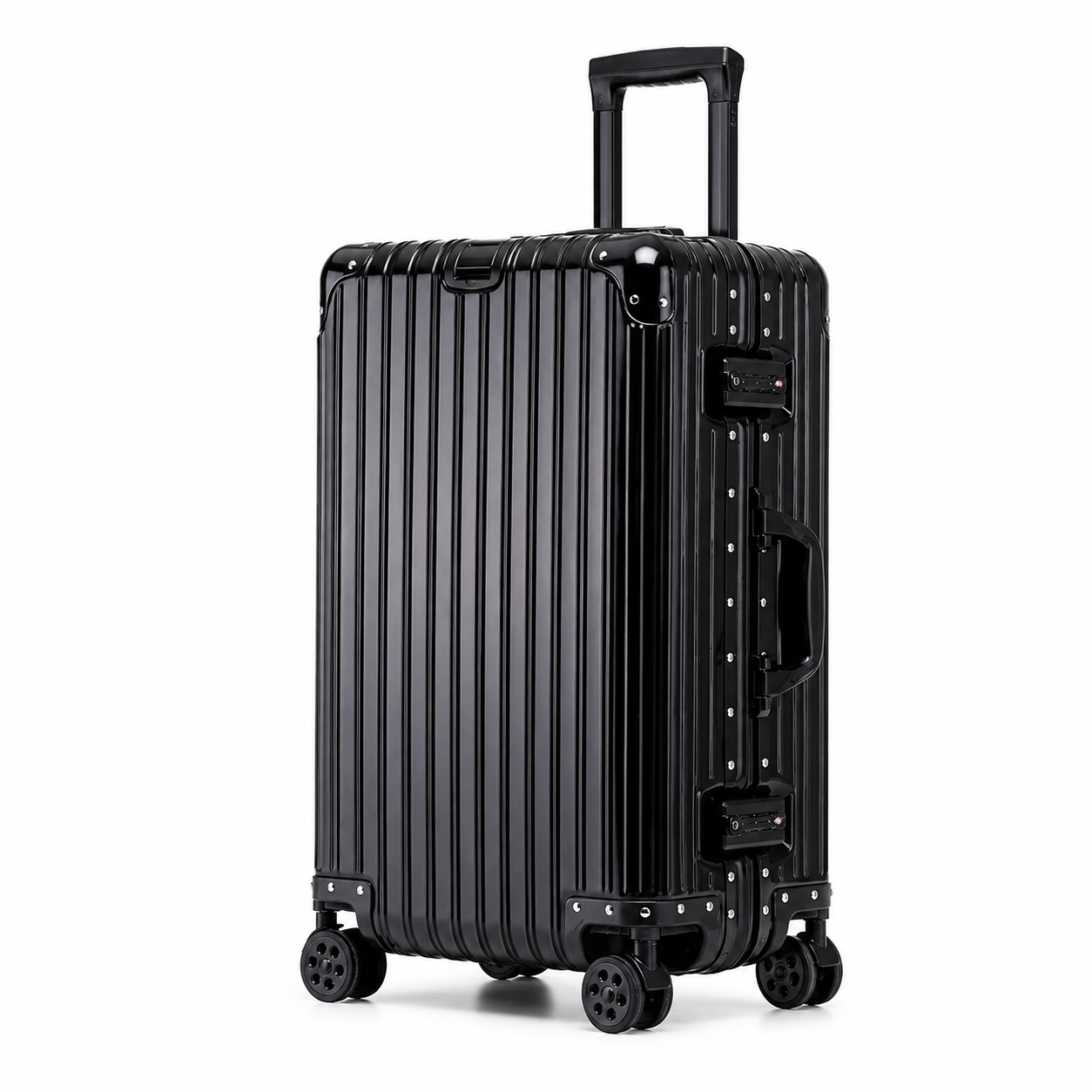 Valise Aluminium 4 Tailles Serrure TSA