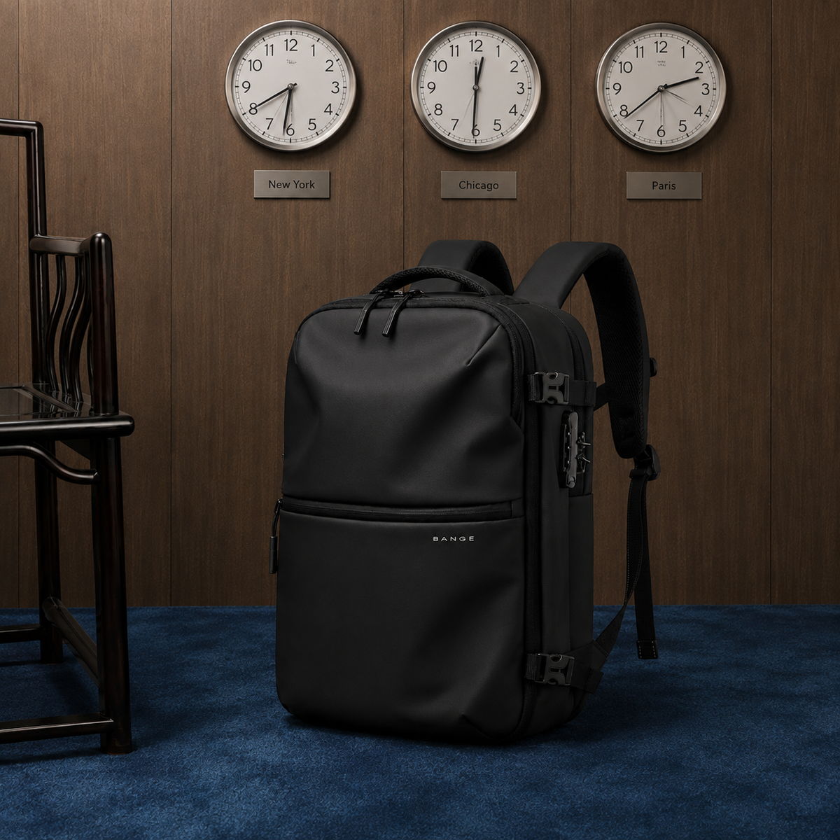 Sac à Dos Antivol Imperméable Compartiment Chaussures