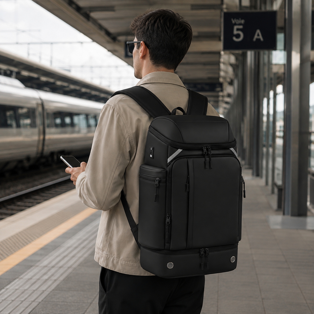 Sac à Dos Voyage Homme Port USB