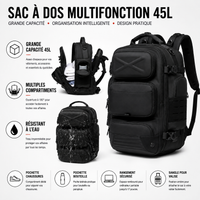 Sac à Dos Classique 2 Tailles Compartiment Chaussures