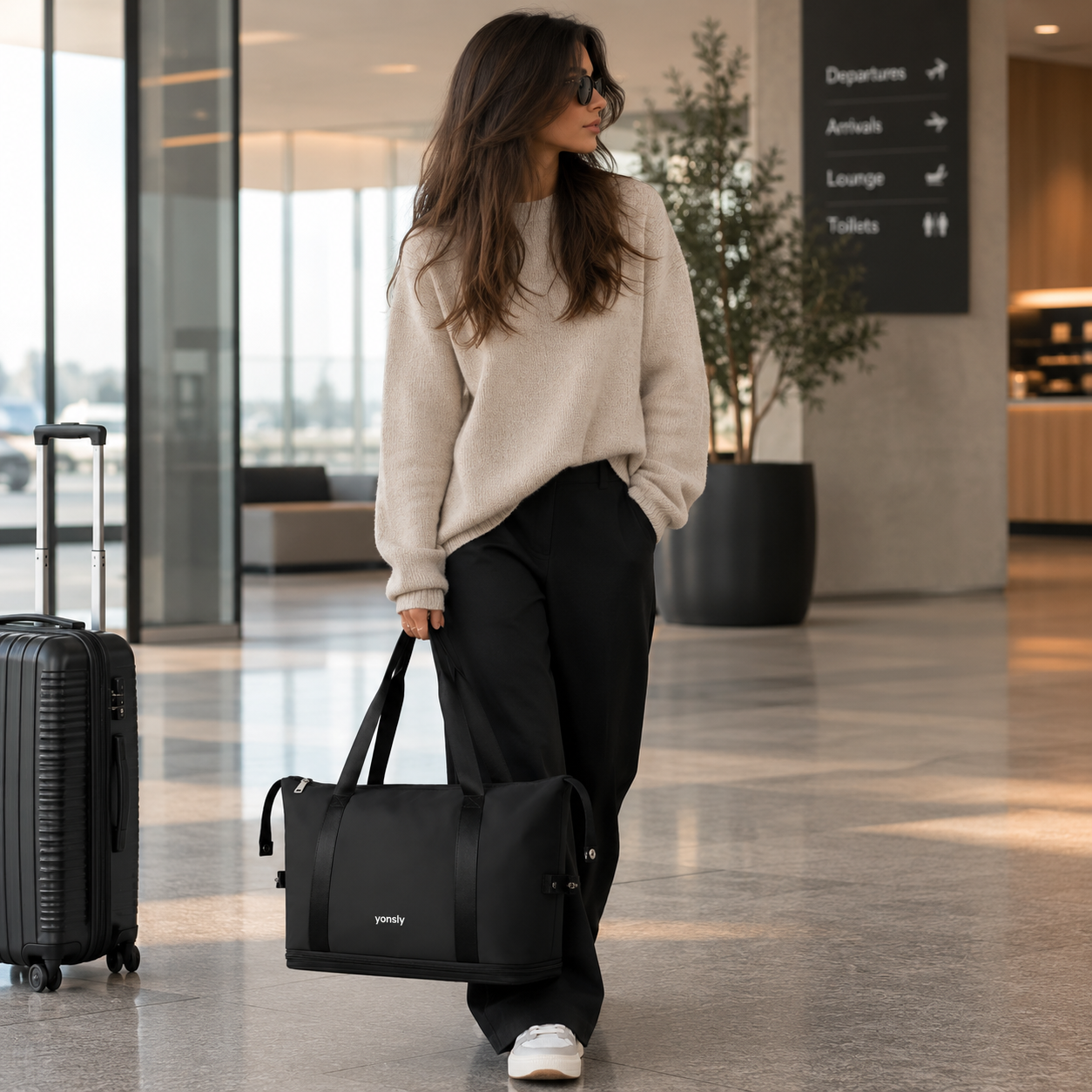 Sac de Voyage Femme Pliable et Extensible