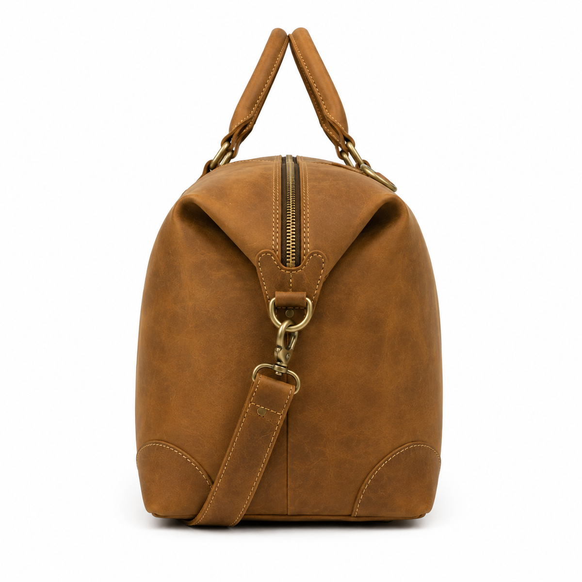 Sac de Voyage Cuir Vintage Grande Capacité