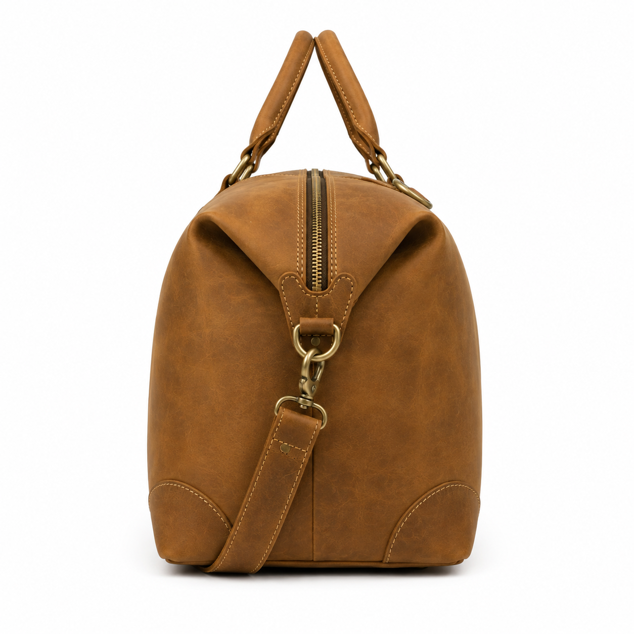 Sac de Voyage Cuir Vintage Grande Capacité