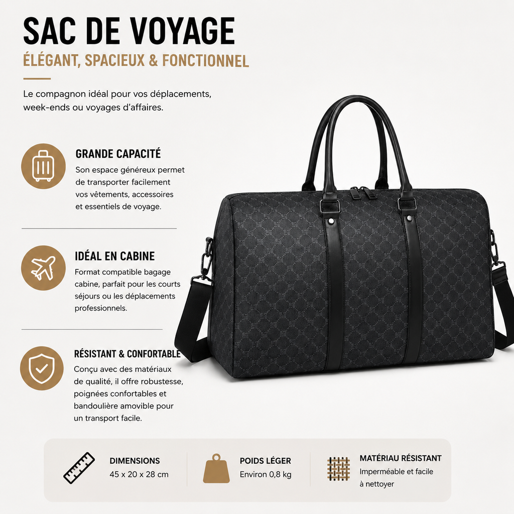 Sac de Voyage Business Format Compact