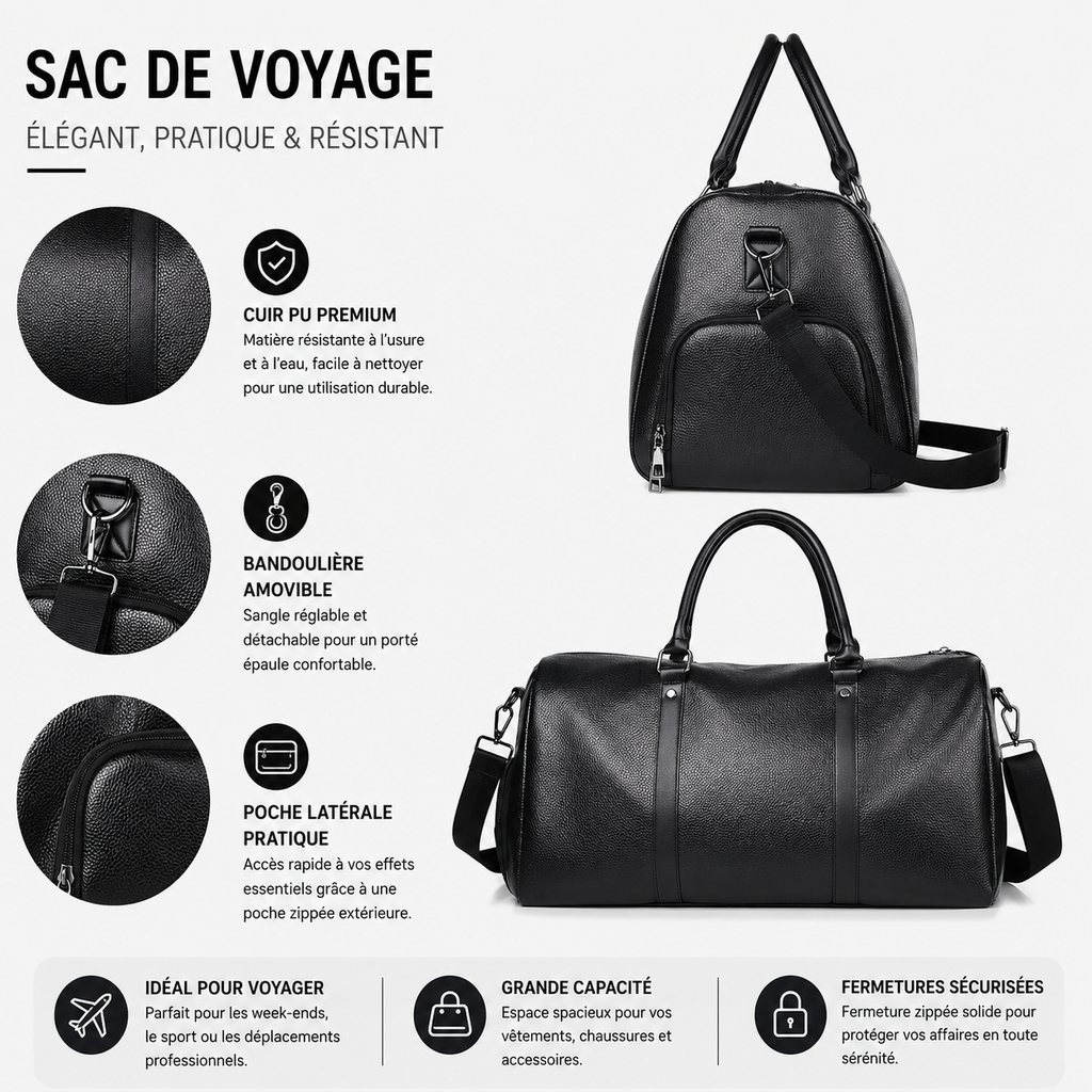 Sac de Voyage Compact Imperméable
