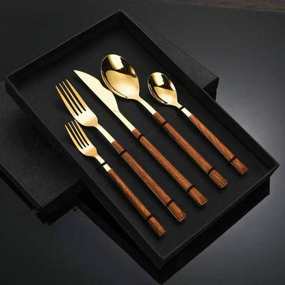 Noir Midnight Dining Set