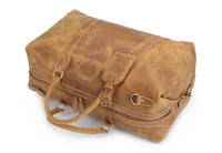 Sac de Voyage Cuir Vintage Grande Capacité