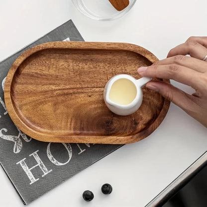 Zen Wood: Japanese Dessert Plate