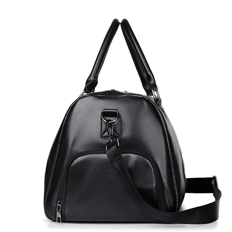 Sac De Voyage Homme Rétro Similicuir